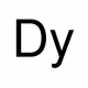 DYSPROSIUM, FOIL, NOT LIGHT TESTED, 5X5& 