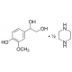 4-hidroksi-3-metoksifenilglicolio hemipiperazinio druska, 