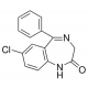 DESMETHYLDIAZEPAM--DEA SCHEDULE IV ITEM 