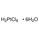 Chloroplatininės rūgšties heksahidratas, ACS reagentas, 37.50% kaip Pt, 5g 