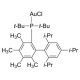 Chlor(2-di-tret-butilfosfino-3,4,5,6-tetrametil-2',4',6'-triizopropilbifenil)auksas (I) 0,97 97%