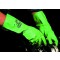 GLOVE SOLVEX NITRILE GREEN 0.38 MM S7
