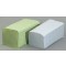 HANDTOWEL 2L GREEN FOLDED ZIG-ZAG 25X23