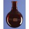 FLASK 1L AMB GLASS NS29/32 ROUND BTM