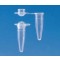 TUBE PCR PP CLEAR 0.2ML WITH FLAT CAP