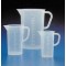 BEAKER WHANDLE 5000 ML PP GRAD.MOULDED