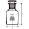 BOTTLE REAGENT 20L WIDENECK W/ STOPPER