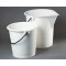 BUCKET PE WHITE 15L WITH SPOUT+GRAD