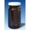 JAR PHARMA WIDE MOUTH 630ML ROUND BROWN