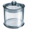 JAR SPECIMEN WITH KNOBBED LID 157X203MM