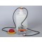 OTAL battery foot pump, PP/PVC, tube Ø 12 mm