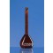 FLASK VOL 50ML NS12/21 BBR AMBER GL STPR