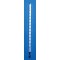 THERMOMETER RED -10/0:200:1°C 300MM