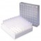 MICROCENTRIF. TUBE STORAGE BOX. 64-PLACE