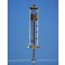 SYRINGE GLASS 30:1.0ML ST. PIST LUER TIP