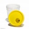 SUCTION URINE CONTAINER 120ML IN PPWITH YELLOW SCREW CAP IN BULK      NOT STERILE 