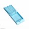 BIOPSY CASSETTES IN P.O.M. LIGHT   BLUE 