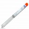 SWAB PLASTIC STICK AND COTTON HEAD IN TEST TUBE 12X150 MM,LABEL, STER. 
