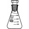 DURAN ERLENMEYER FLASK, 100ML, GRADUATED