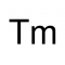 THULIUM, FOIL, NOT LIGHT TESTED, 25X25M&