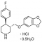 PAROXETINE HYDROCHLORIDE HEMIHYDRATE